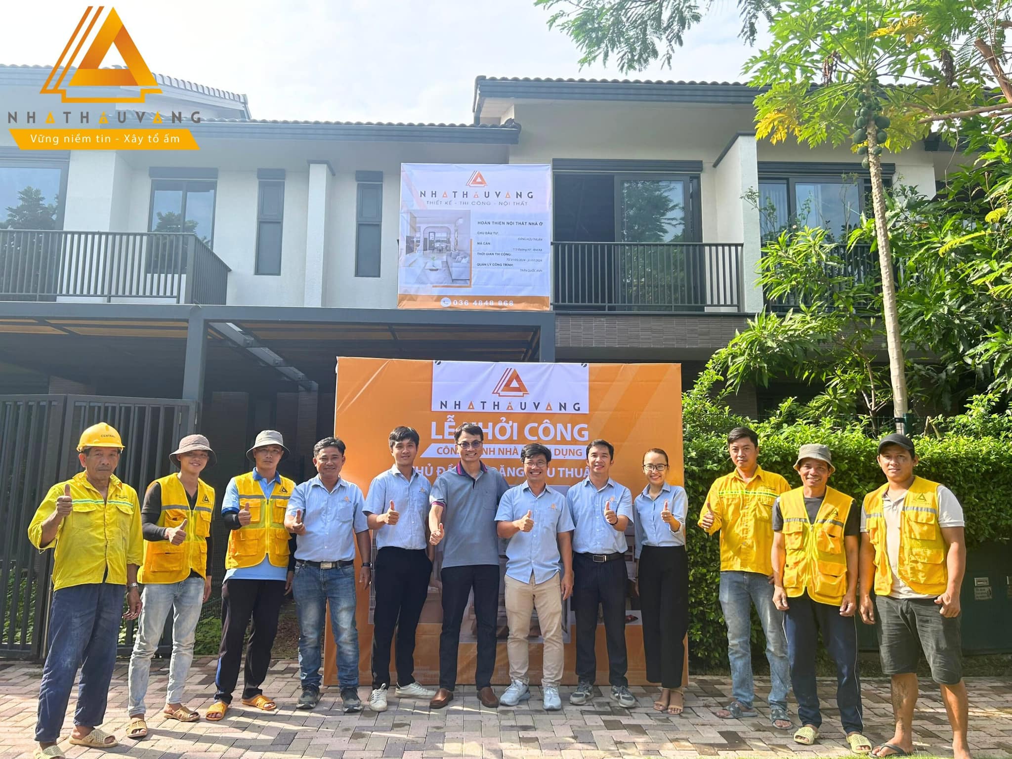 nha thau vang le khoi cong cong trinh nha thau vang le khoi cong cong trinh